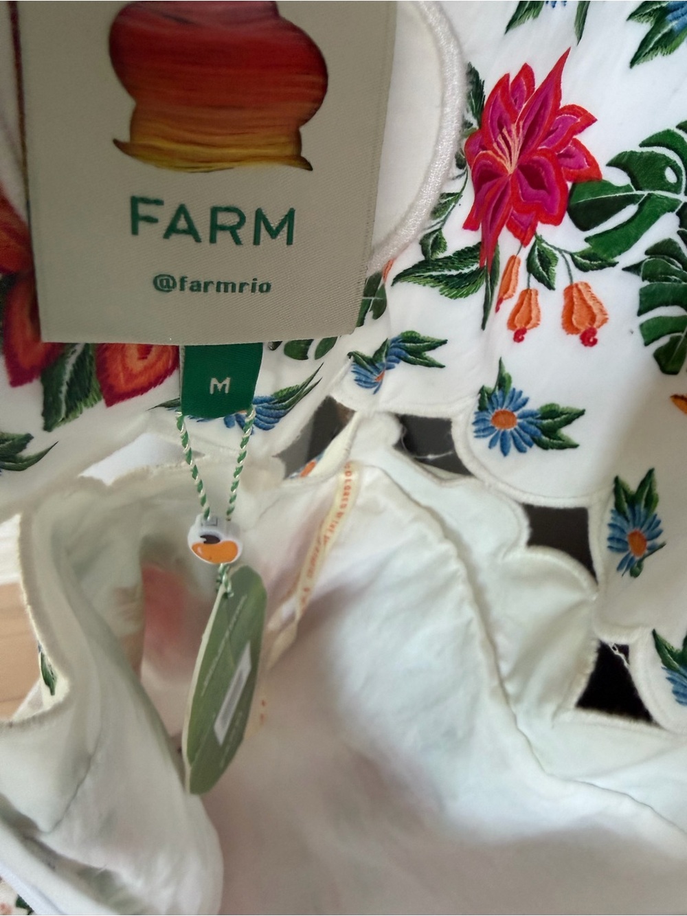 FARM Rio Bloom Garden Maxi Dress M | NWT - Picture 12 of 16